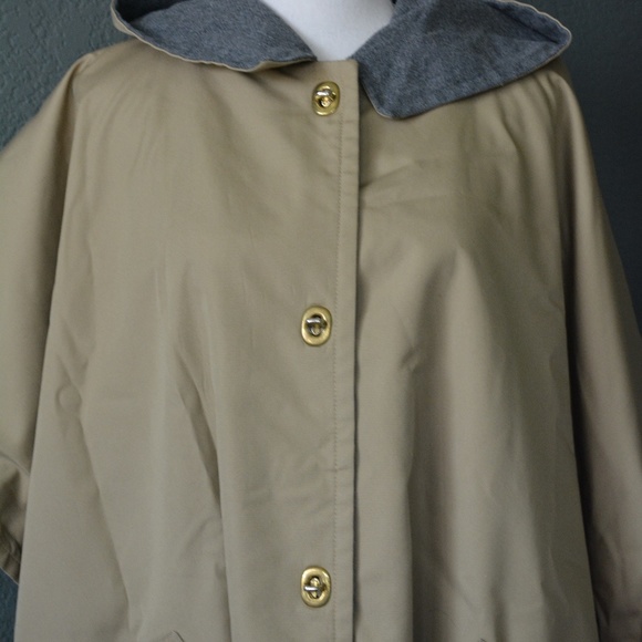 RARE Vintage 1960's Bonnie Cashin Poncho Weatherwear for Russ Taylor "Turnlock" - Picture 3 of 11